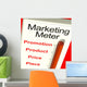 Marketing Meter with Product Wall Decal