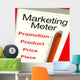 Marketing Meter with Product Wall Decal