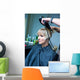 Drying Hair Wall Decal