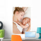 Resting While Breastfeeding Wall Decal