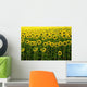 Champ Tournesol Dos Wall Decal
