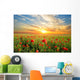 Field with Poppies Wall Decal