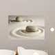 Zen Stones in Sand Circles Wall Decal