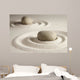 Zen Stones in Sand Circles Wall Decal