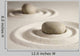 Zen Stones in Sand Circles Wall Decal