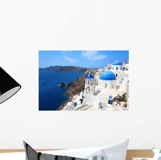 Greece Santorini Church Oia Wall Decal