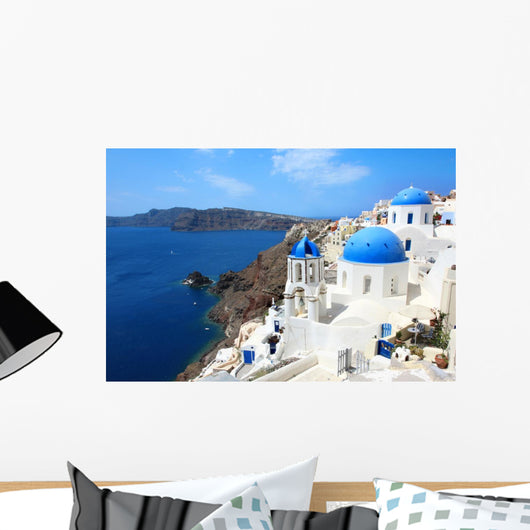 Greece Santorini Church Oia Wall Decal