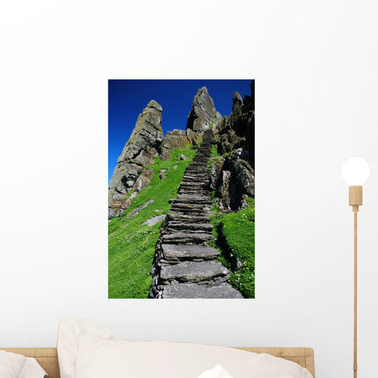 Skellig Michael Ireland Wall Decal