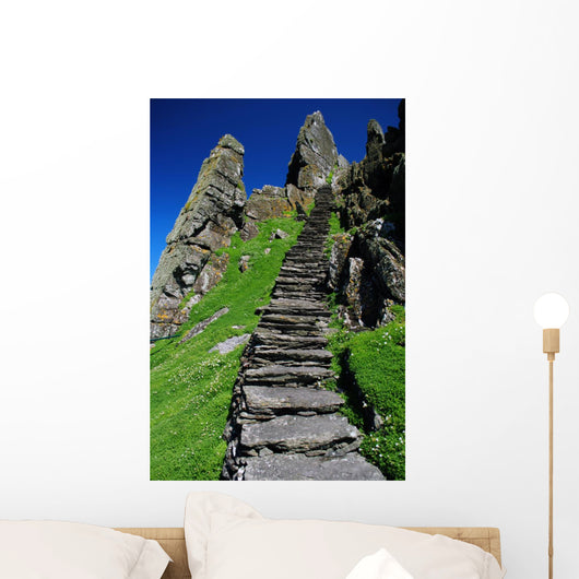 Skellig Michael Ireland Wall Decal