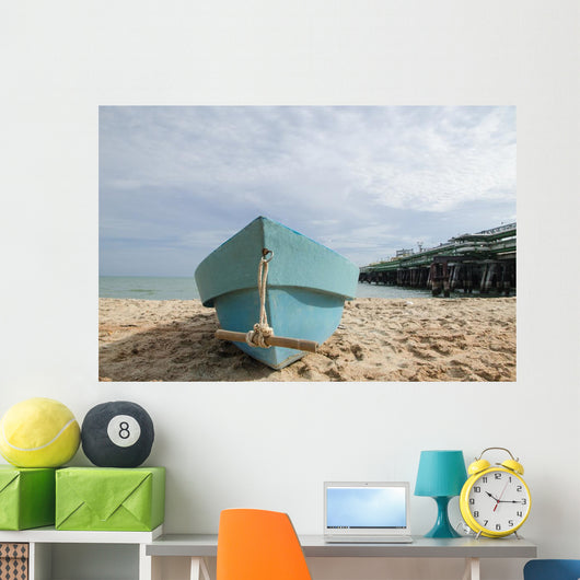 Boat Beach Thailand Wall Decal