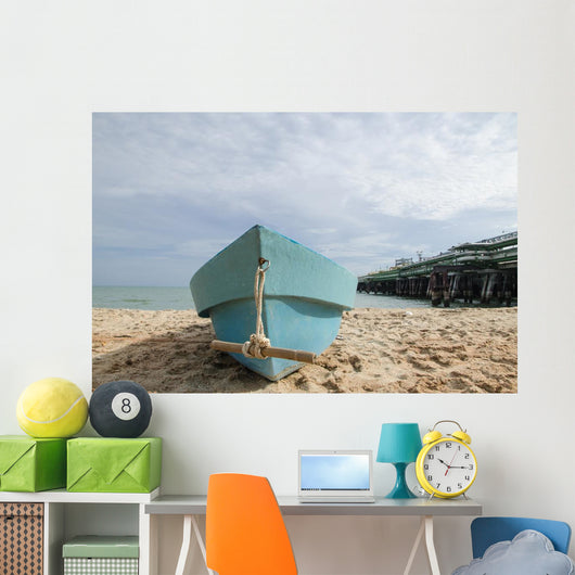 Boat Beach Thailand Wall Decal