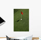 Red Flag Putting Green Wall Decal