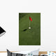 Red Flag Putting Green Wall Decal