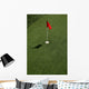 Red Flag Putting Green Wall Decal