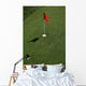 Red Flag Putting Green Wall Decal
