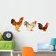 Thoroughbred Brown Cock Wall Decal