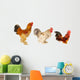 Thoroughbred Brown Cock Wall Decal