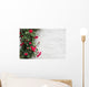 Climbing Roses White Wall Wall Decal