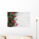 Climbing Roses White Wall Wall Decal