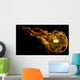 Fiery Ball Wall Decal
