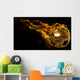 Fiery Ball Wall Decal