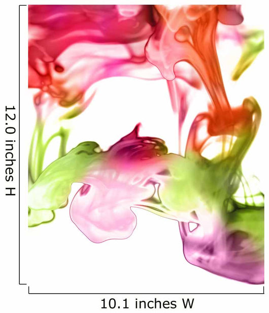 Lurid Smoke Wall Decal