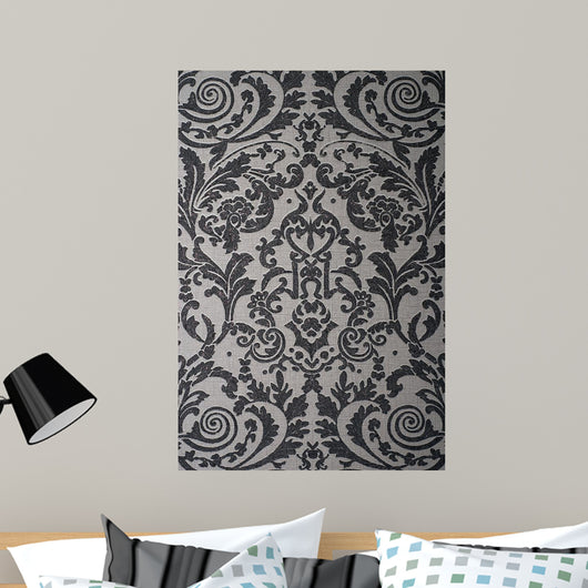 Damask Wallpaper Wall Decal