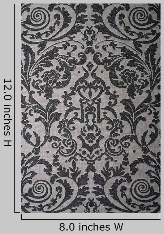 Damask Wallpaper Wall Decal