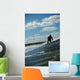 Surfer on a Wave Wall Decal