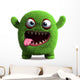 Cute Furry Monster Wall Decal
