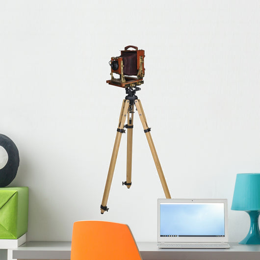 Large Format Camera Wall Decal