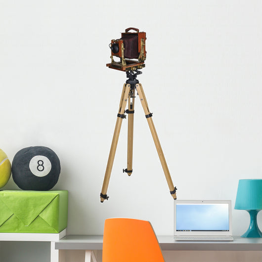 Large Format Camera Wall Decal