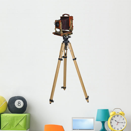 Large Format Camera Wall Decal