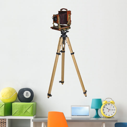 Large Format Camera Wall Decal