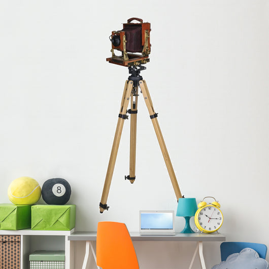 Large Format Camera Wall Decal