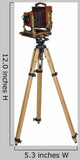 Large Format Camera Wall Decal