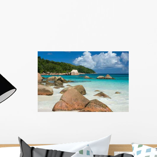 Rocks on Beach Wall Decal