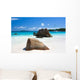 Rocks on Beach Ocean View Wall Decal