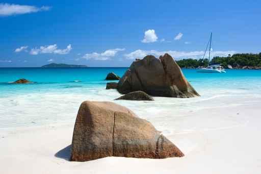 Rocks on Beach Ocean View Wall Decal