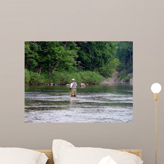 Fly Fishing Wall Decal