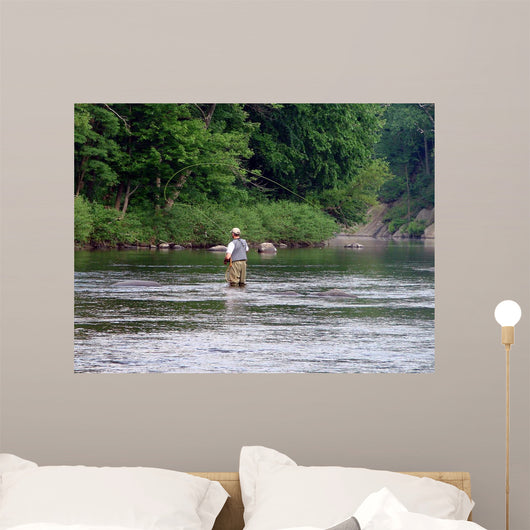 Fly Fishing Wall Decal