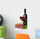 Bottle Glass Wine Wall Decal