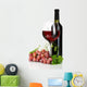 Bottle Glass Wine Wall Decal
