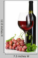 Bottle Glass Wine Wall Decal
