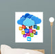 Cloud Computing and Mobility Wall Decal