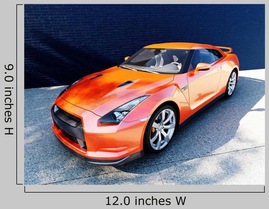 Dynamic Modern Car Wall Decal