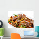 Roasted Meat and Vegetables Wall Decal