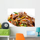 Roasted Meat and Vegetables Wall Decal