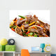 Roasted Meat and Vegetables Wall Decal