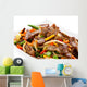 Roasted Meat and Vegetables Wall Decal
